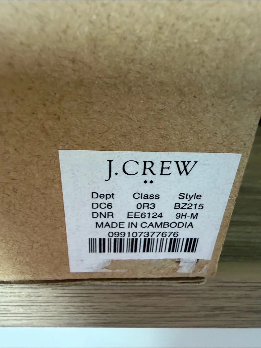 J. Crew nwb crew